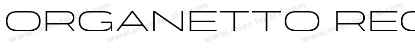 Organetto Regular SemiExp字体转换